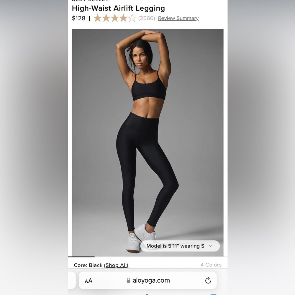 Alo airlift leggings size L